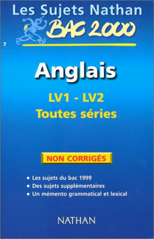 Bac anglais terminale toutes séries