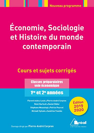 Economie, sociologie et histoire du monde contemporain