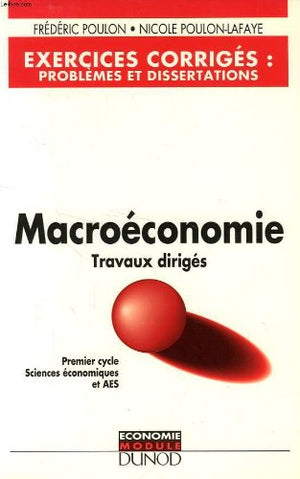 Macroéconomie, travaux dirigés