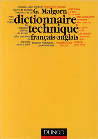 Dictionnaire technique français-anglais