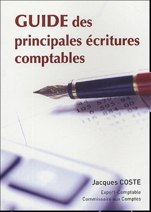 Guide des principales écritures comptables