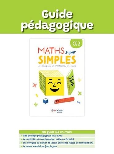 Maths super simples - CE2 - 2023 - Guide pédagogique