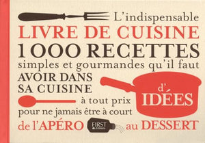 Indispensable livre de cuisine