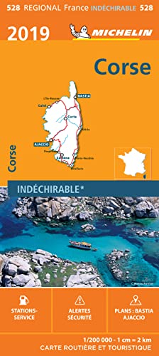 CARTE REGIONALE 528 CORSE 2019