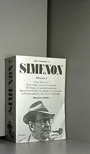 Tout Simenon, tome 27