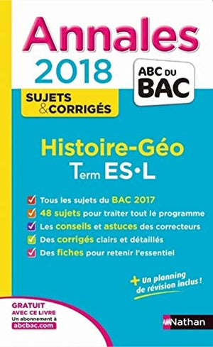 Histoire-Géo Tle ES-L