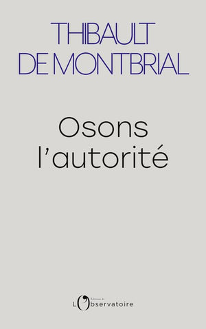 Osons l'autorité