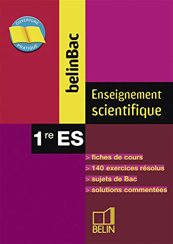 Enseignement scientifique 1ère ES