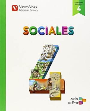 Sociales 4 Madrid (aula Activa) - 9788468228921 (SIN COLECCION)