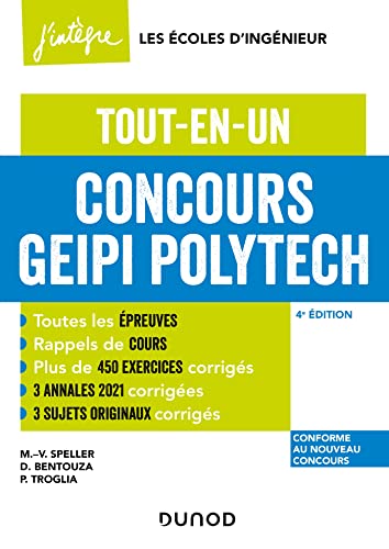 Concours Geipi Polytech - 4e éd.: Tout-en-un