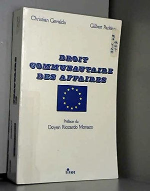 Droit communautaire des affaires (ancienne édition)