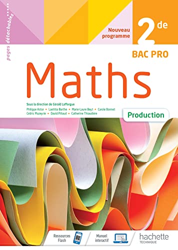 Maths 2de Bac Pro Production