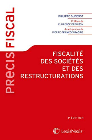 Fiscalité des sociétés et des restructurations