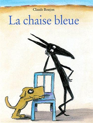 La chaise bleue