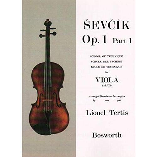 Sevcik viola studies: school of technique part 1