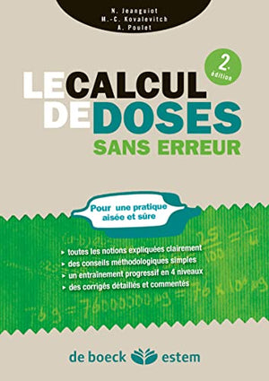 Le calcul de doses sans erreur