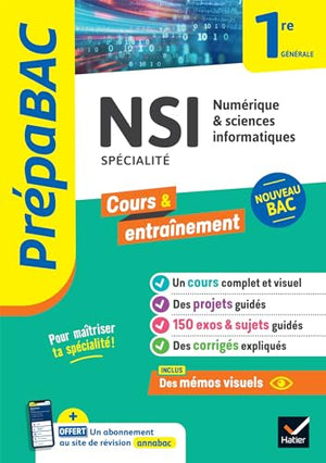 Prépabac - NSI 1re générale (spécialité)