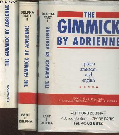 THE GIMMICK BY ADRIENNE. Spoken american and english
