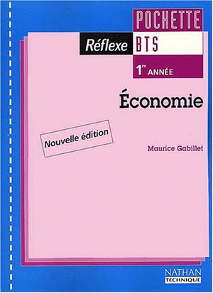 Economie BTS 1re année : pochette de l'élève