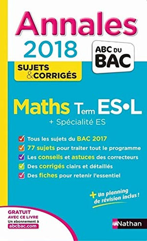 Mathématiques Tle ES-L spécifique & spécialité