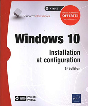 Windows 10 - Installation et configuration