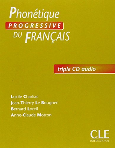 Phonétique Progressive Du Français, Débutante Triple Cd Audio