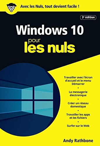 Windows 10 pour les Nuls poche, 3e édition