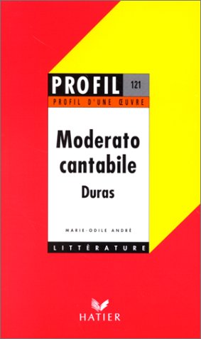 "Moderato cantabile" (1958), Marguerite Duras