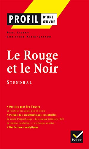 Le Rouge et le Noir, Stendhal