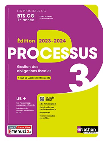 Processus 3 - BTS CG 1ère année - Gestion des Obligations Fiscales