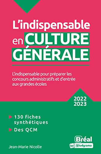 L'indispensable en culture générale: Édition 2022-2023