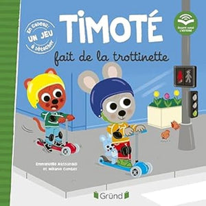 Timoté fait de la trottinette