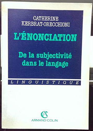 L'énonciation