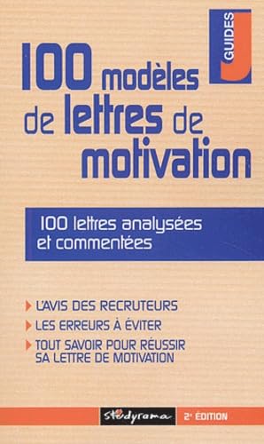 100 modèles de lettres de motivation