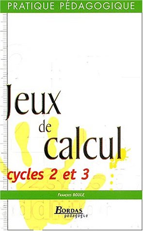 Jeux De Calcul Cycles 2 Et 3
