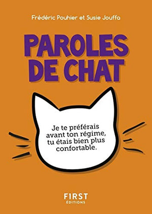 Petit livre de - Paroles de chat