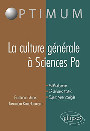 Epreuve culture générale à l'entrée de sciences PO