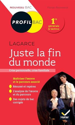 Profil - Lagarce, Juste la fin du monde