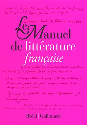 Le manuel de littérature française