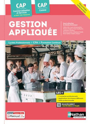 Gestion appliquée - CAP Cuisine - CAP CS HCR