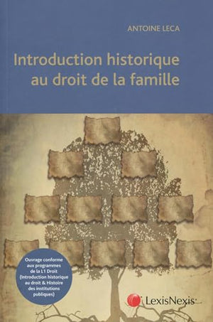 Introduction historique au droit de la famille