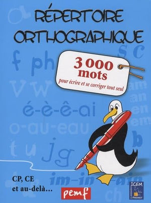 Répertoire orthographique