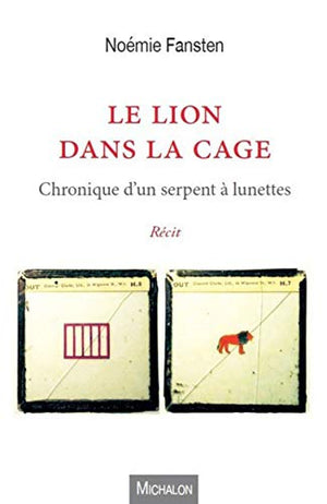 Le lion dans la cage