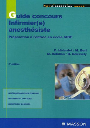 Guide concours infirmier(e) anesthésiste