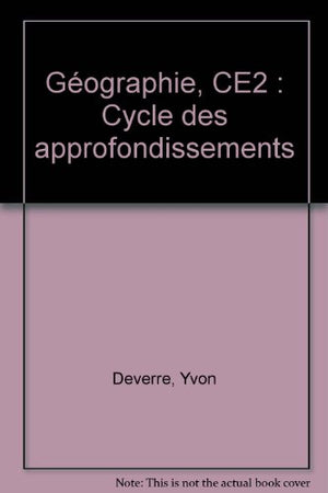 Géographie, CE2