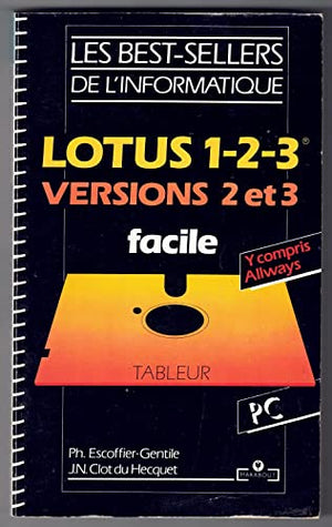 LOTUS 1-2-3 VERSION 2 ET 3