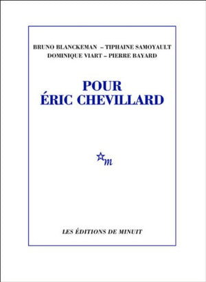 Pour Éric Chevillard