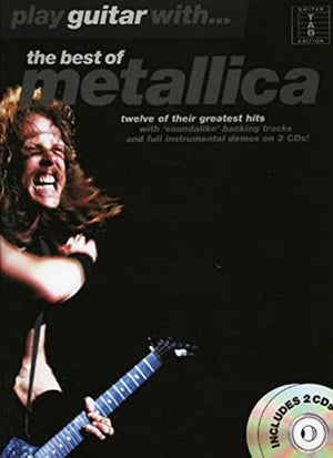 PLAY GUITAR WITH... THE BEST OF METALLICA (TAB) GUITARE+CD