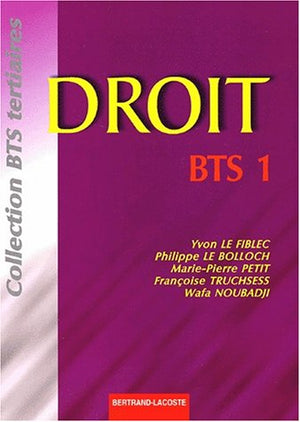 Droit: BTS 1