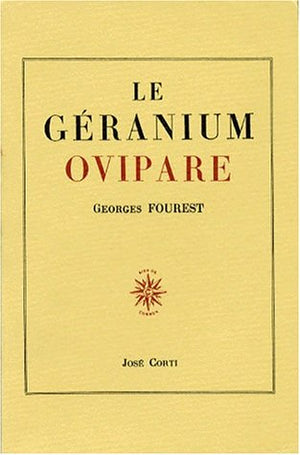 Le Geranium Ovipare. 9eme Edition